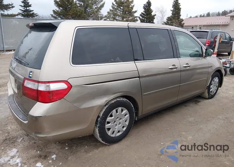 2005 Honda Odyssey Lx from USA, damaged, VIN 5FNRL38225B062014